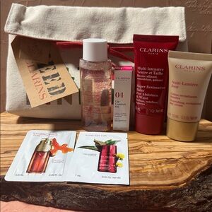Clarins x FEED "Cultivate Kindness" Skincare Gift Set - 7-Piece - NEW